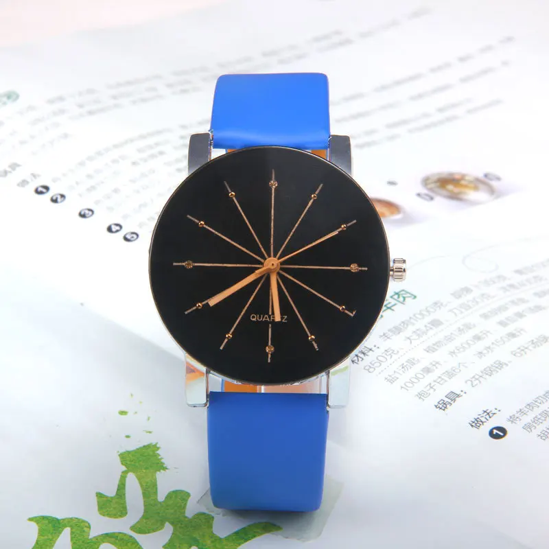 

Korean-style Fashion Simple Female Students Watch COUPLE'S Watch a Pair Rhombus Mirror Casual Cool MEN'S Watch WOMEN'S Watch