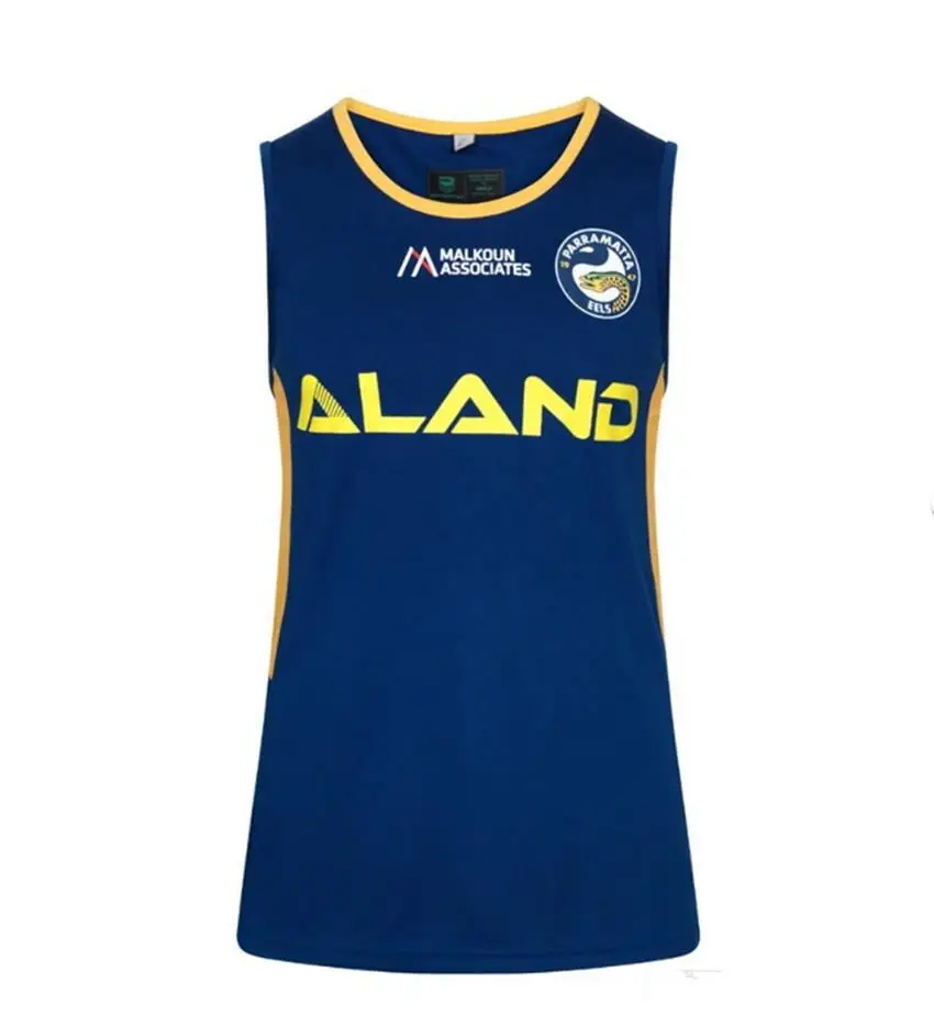 

PARRAMATTA EELS 2019 MEN'S SINGLET JERSEY size S-3XL Print custom names and numbers Top quality Free shipping