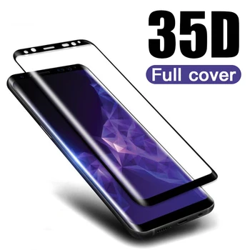 

35D Curved Edge Full Cover Tempered Glass on For Samsung Galaxy S8 S9 S10 Plus S10E Note 10 Pro 8 9 Screen Protector Glass Film