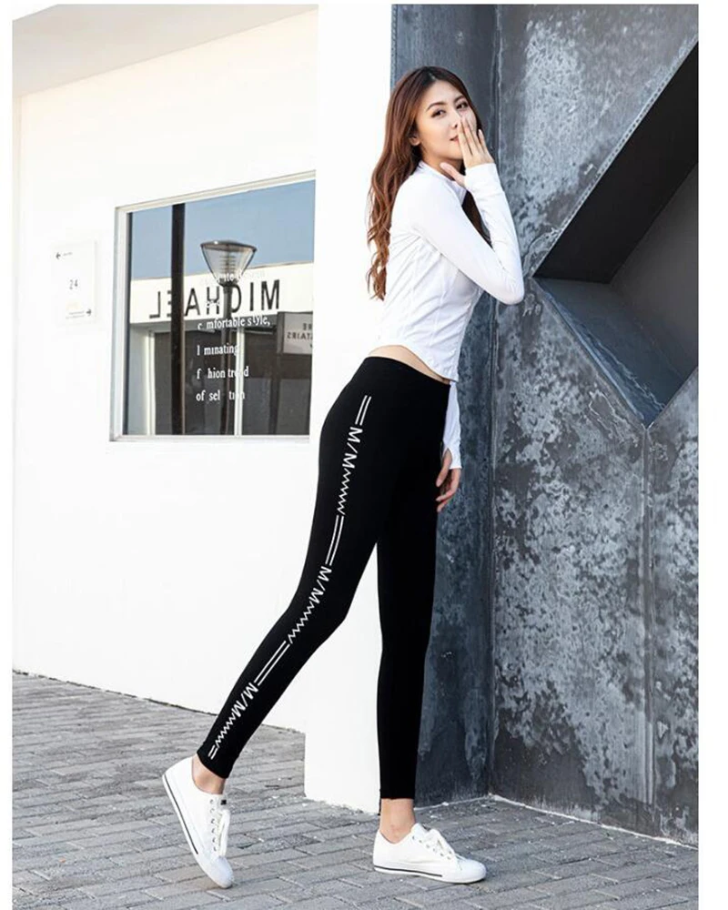 Женские леггинсы, высокие эластичные тонкие леггинсы для фитнеса, женские спортивные штаны, леггинсы для спортзала, спортивные брюки, колготки для тренировок, штаны для бега