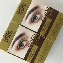 Краска для бровей, краска для бровей, краска для волос, стойкая, не выцветающая, для волос, краска для бровей, порошок, средство для окрашивания волос бровей