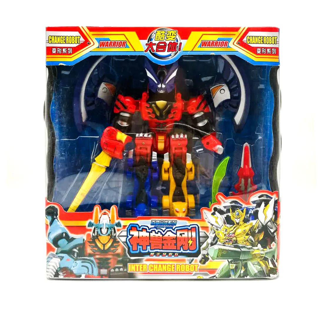 Megazords UCHU SENTAI KYURANGER Трансформация Робот динозавр Рейнджерс игрушки Фигурки для детей рождественские подарки - Цвет: bianfu