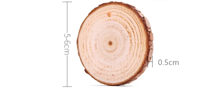 10 шт. поделки для рукоделия рождественские деревянные Ломтики украшения деревянные диски День Рождения Детские настольные карты Свадебные Рождественские украшения Подарочная бирка