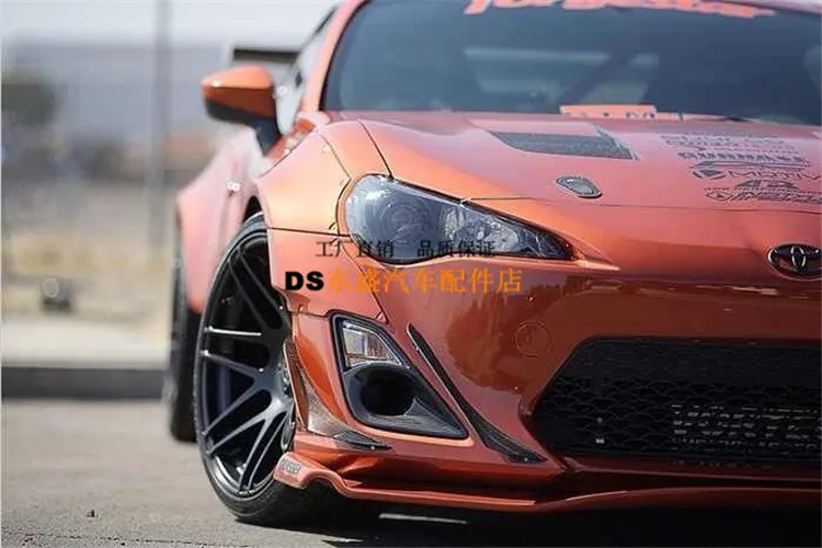 Подходит для TOYOTA GT86 BRZ Пароль JDM углеродного волокна дефлектор воздуха