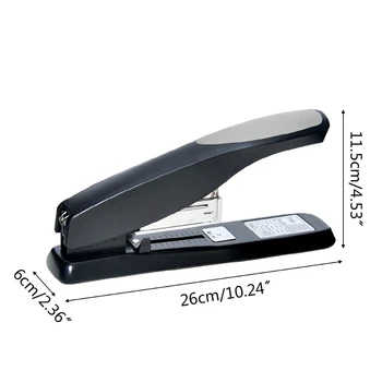 

100 Sheets Heavy Duty Stapler Binding Stapling Machine Labor Saving Stationery R2JB