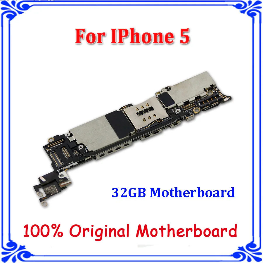 

for iphone 5 5G 32GB motherboard Original mainboard full function logic board GSM version 1000% good quality unlock main plate