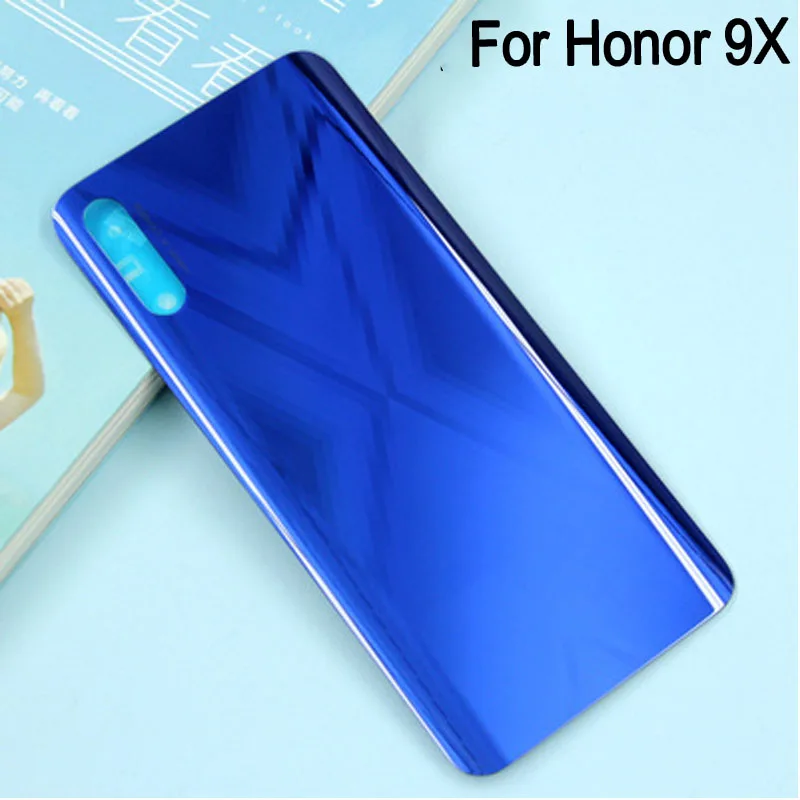100% Nuova Batteria Coperchio Posteriore Coperchio Sportello Per Huawei Honor 9X Coperchio Posteriore Batteria Per Huawei Honor 9 X Parti Di Riparazio