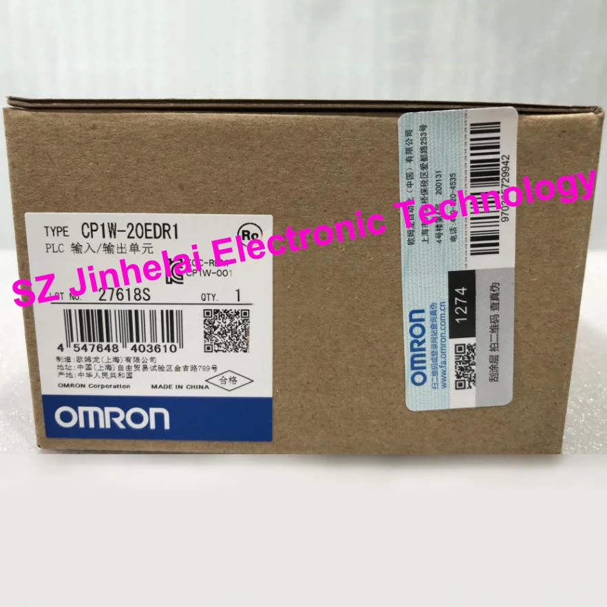 Новое и оригинальное CP1W-20EDR1 OMRON PLC вход/выход