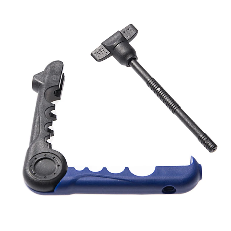 Fishing Tools Outdoor Portable Fishing Rod Reel Fishing Rod Spool Reel Mini Fishing Rod Spool Fishing Entertainment Tools
