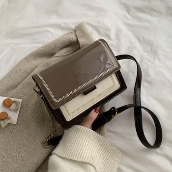 

New Fashion Crossbody Bags for Women 2020 Summer PU Leather Handbags Women Designer Bag Sac A Main Femme Chain Shoulder Bag