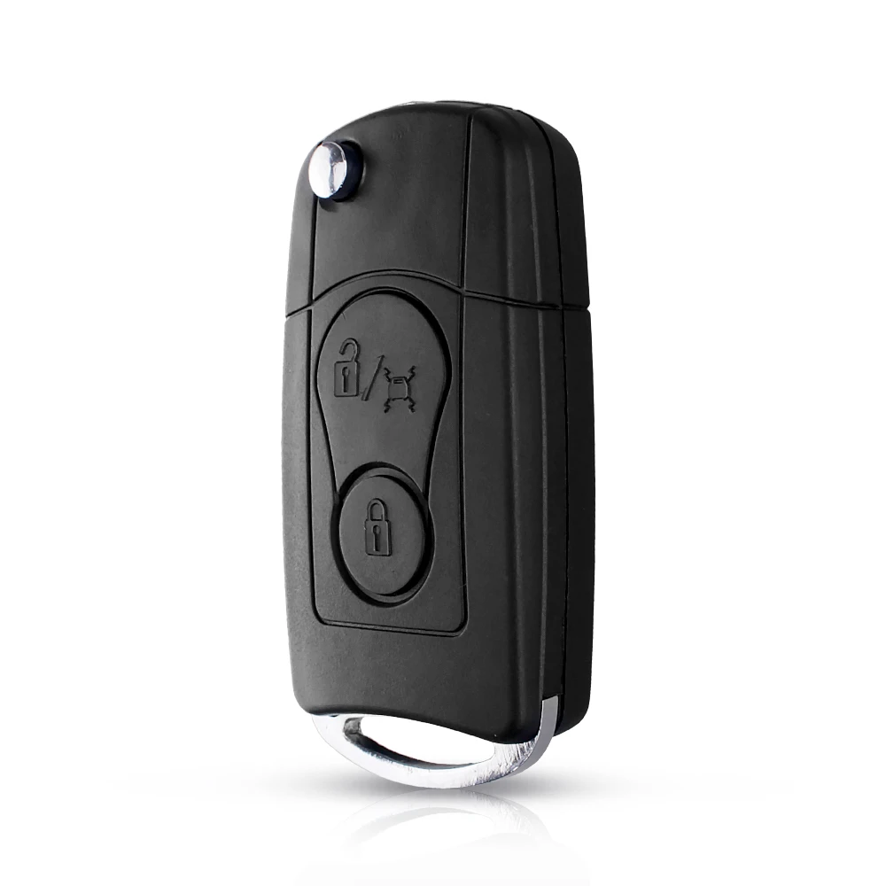 KEYYOU-For-Ssangyong-Actyon-SUV-Kyron-Rexton-Modified-Flip-Folding-Remote-Car-Key-Case-2-Buttons