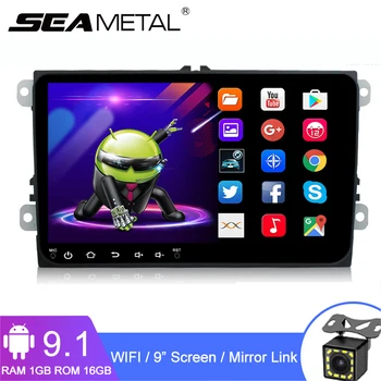 

9" 2 Din Android 9.1 Car Radio Auto Touch Screen Multimedia Player Universal 9 Inch Autoradio DVD for VW/Volkswagen/Skoda/Seat