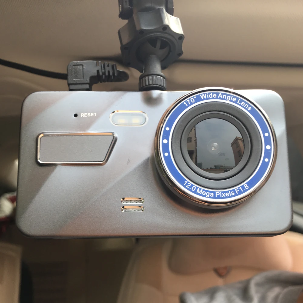 ZHUIHENG 4 дюймовый Dash cam 2.5D Автомобильная камера 1980*1080 FHD видеорегистратор для автомобиля dvr Двойной объектив камеры заднего вида Автомобильный регистратор dvr камера