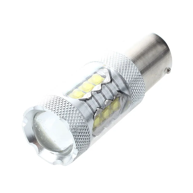 

80W 1156 BA15S 16*OSRAM LED Car Tail Turn Backup Reverse Light Bulb Lamp White