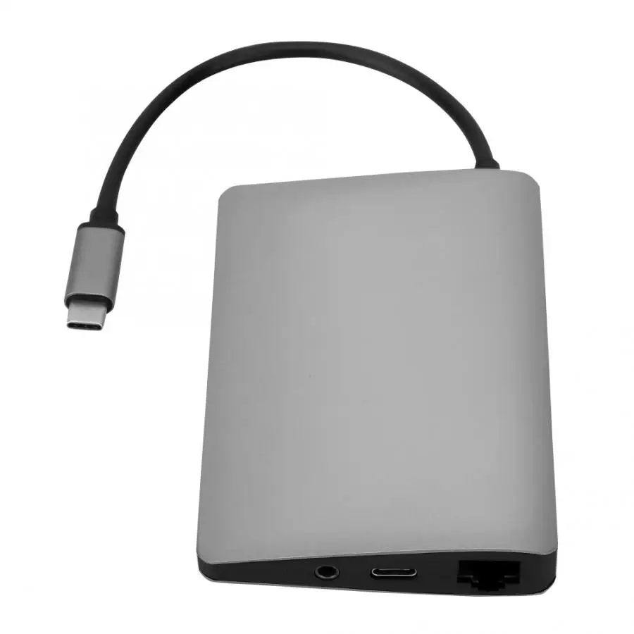 Тип C к HDMI Displayport tf-карта USB3.0 адаптер концентратор Gigabit Ethernet док-станция