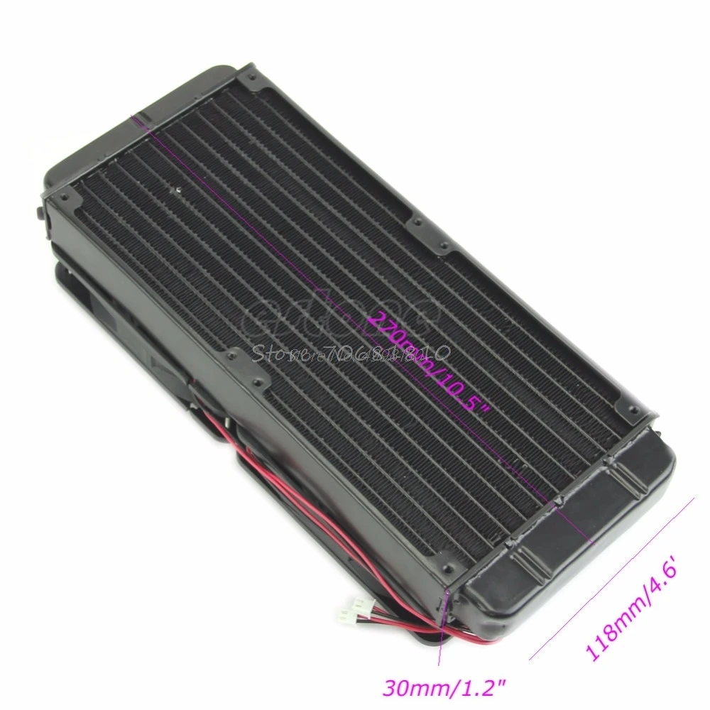Cooler de Alumínio para Computador Ventiladores 240 mm Dropshipping - Imagem 5