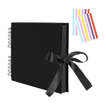 

Photo Scrapbook DIY Scrapbooking Album Segmented Circlip Coil-type Notebook for Wedding Anniversary Gifts Memory Books
