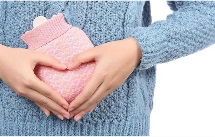 Easy Brigade New Style Hot Water Bag Hand Warmer Nuangong Microwave Oven Heating Hot Water Bottle Silicon Hot-water Bag Gift Who