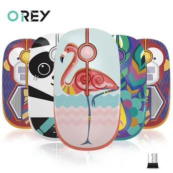 

Cute Animals 2.4G USB Wireless Mouse Gaming Mouse For Macbook Pro Asus Lenovo Dell HP Ergonomic Mouse Computer Mice Girls Women