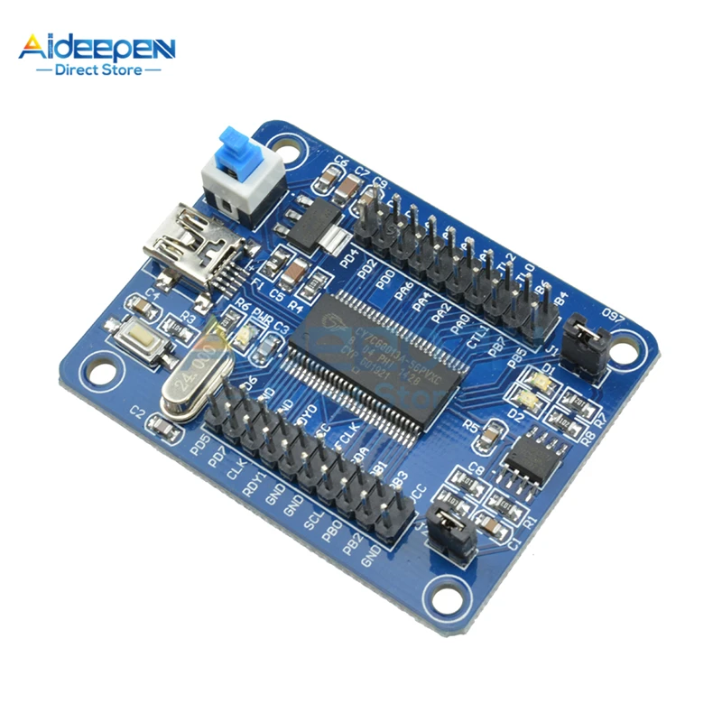 EZ-USB FX2LP CY7C68013A USB Logic Analyzer Core Board Development With I2C IIC Serial SPI Interface Mini Module | Инструменты