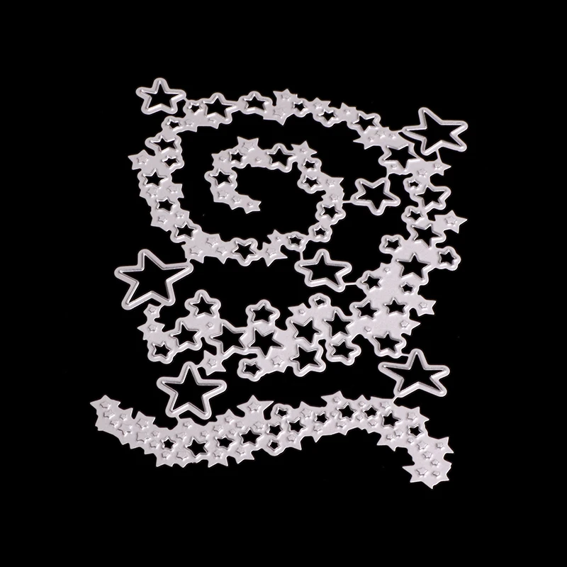 Star Cover Scrapbook Punch Metal Cutting Dies For Scrapbooking Stencils DIY Album Cards Decoration Embossing Die Cuts Cut Cutter
