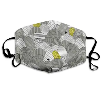 

The Hilly Billy Goat Washable Reusable Mask, Cotton Anti Dust Half Face Mouth Mask For Kids Teens Men Women With Adjustable