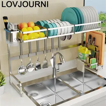 

Organization Nevera Keuken Organizer De Organisateur Stainless Steel Organizador Cocina Cuisine Kitchen Storage Rack Holder