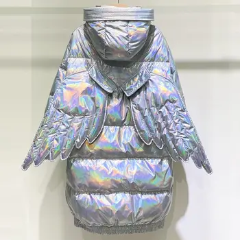 

2020 Hot Coat Jacket Winter Women's Hooded Warm Parkas Hight Quality Female New Winter Collection Fashionable Long Coat Q186