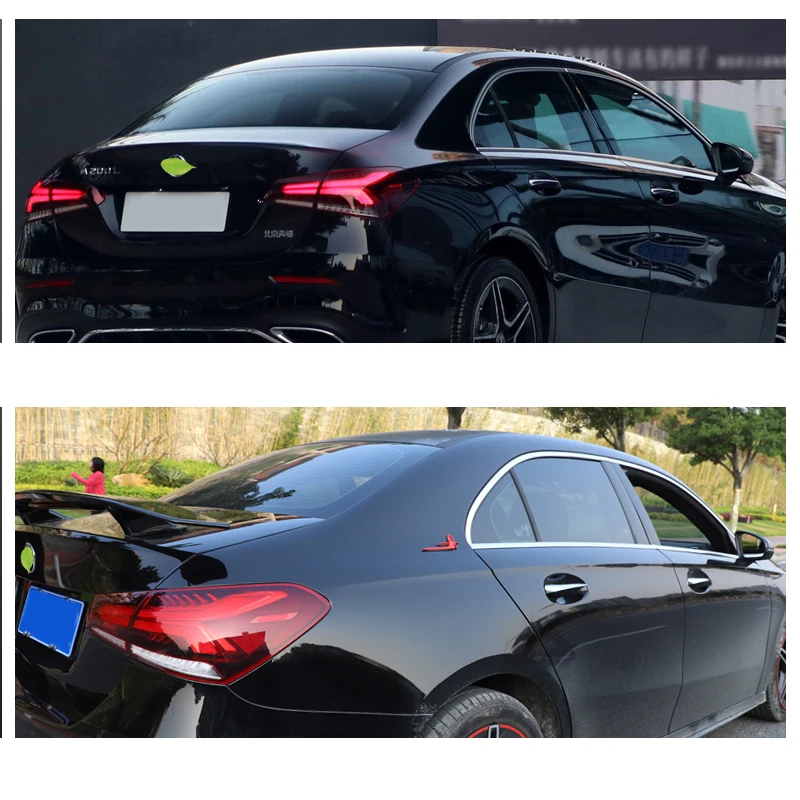 Lsrtw2017 для Mercedes Benz A Class A180 A200 боковая сторона кузова Марка декоративные аксессуары для формовки интерьера