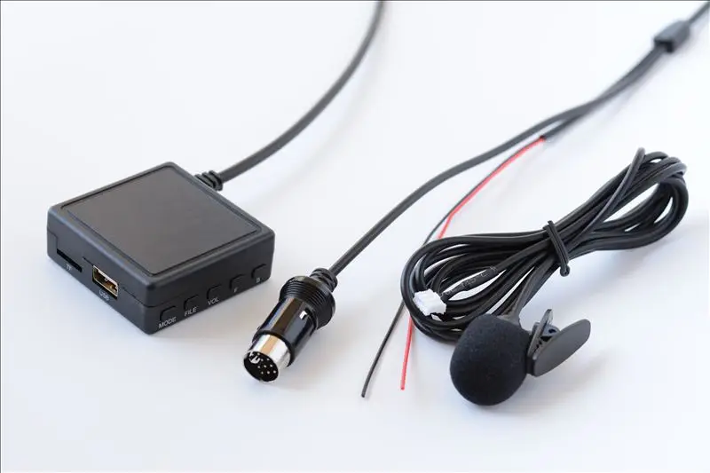 자동차 블루투스 모듈 오디오 Aux 케이블 어댑터 수신기, Kenwood 모든 13 핀 CD 스테레오 자동차 전자 액세서리