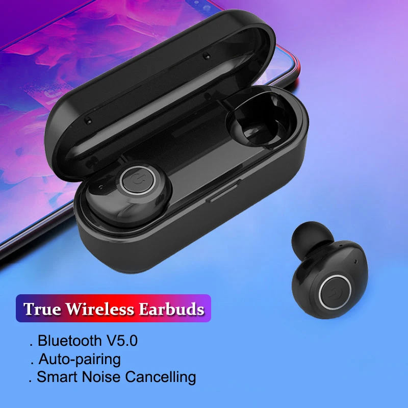 

TWS V11 Wireless Headphones Bluetooth 5.0 Earphone Stereo Headset IPX5 Waterproof Sport Earbuds with microphone VS i10 i12 TWS
