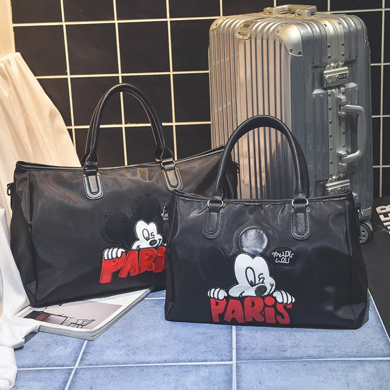 mickey mouse hand luggage