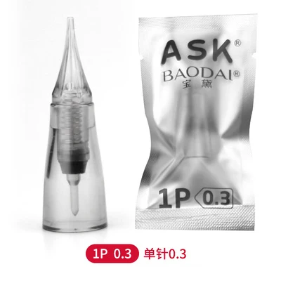10pcs 0.30mm 1RL 1 Набор Профессиональный постоянный макияж татуировочная машинка машина перманентные Брови Карандаш для губ татуировка пистолет с держателем Стенд - Цвет: 10pcs 0.30mm 1RL
