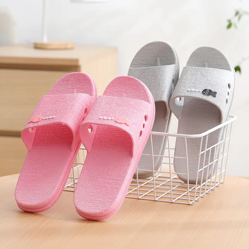 

2019 New Style Japanese Style Summer Couples Bathroom Hotel Gym Sandals Anti-slip Bath Home Household Slippers