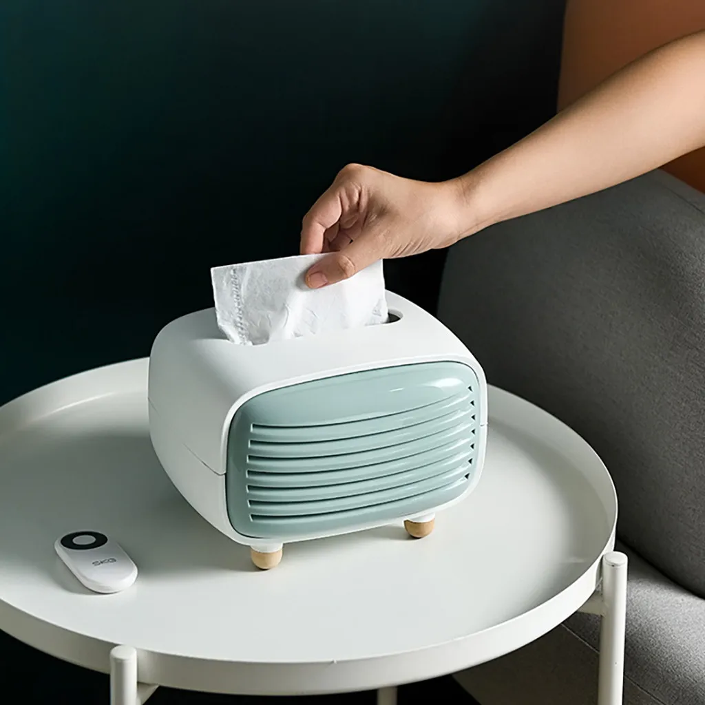 Tissue Box Stylish Unique Bamboo Charcoal Tissue Holder Household Tissue Box Oct#16