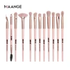 MAANGE Pro 3/5/12 pcs/lot Makeup Brushes Set Eye Shadow Blending Eyeliner Eyelash Eyebrow Brushes For Makeup New ► Photo 2/6