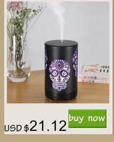500ML Aromatherapy Diffuser Air Humidifier with LED Night Light for Home Room Ultrasonic Cool Mist Aroma Essential Oil Diffuser