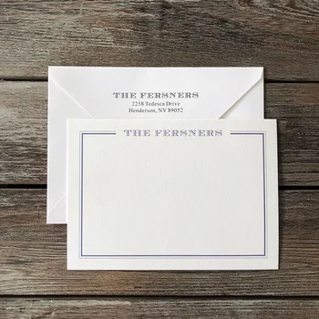 

Customized note cards