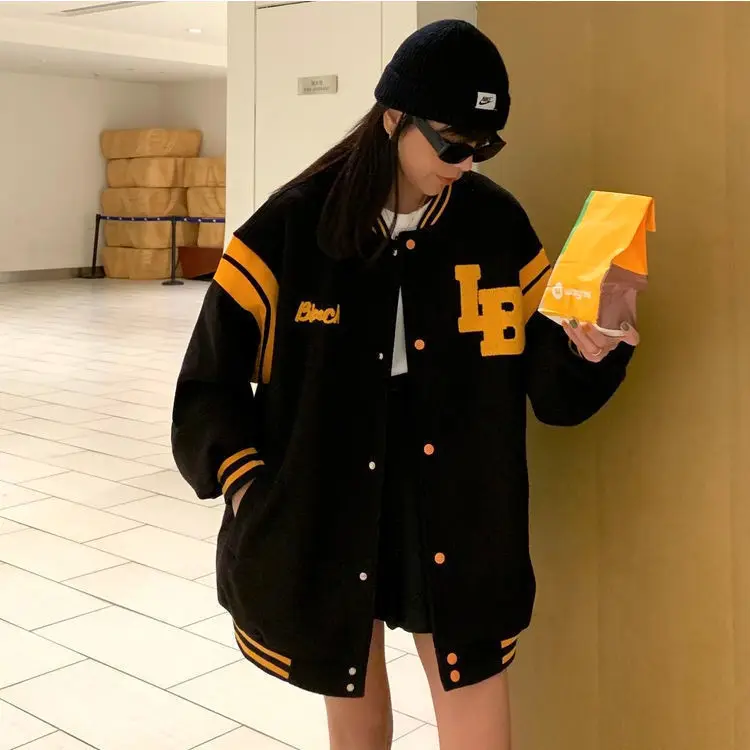Plus Size Korean Fashion Clothes Cool sweatshirt women 2021 Spring New Oversized Hoodies Zip up Tops Casual jacket