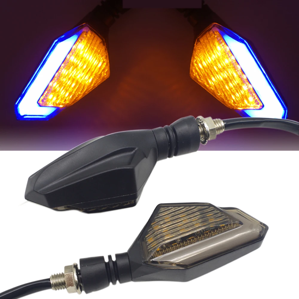 

FOR sportster harley davidsion hyosung bajaj Motorcycle Accessories Turn Signal Lights Indicator led Blinker Amber Flasher Light