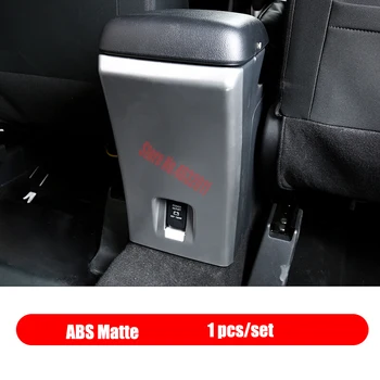 

For Mitsubishi Eclipse Cross 2017 2018 ABS Matte/Carbon Fibre Car Rear Air Condition outlet Vent frame cover trim accessories