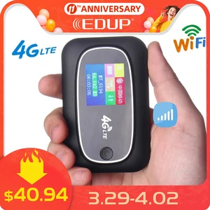 Wi-Fi-роутер EDUP Mifi с поддержкой 4G и слотом для Sim-карты - изображение