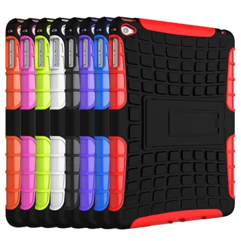 

Silicone tablet Case For Apple iPad Mini 4 Case Back Cover Combo Armor Strong Protective Shockproof Cover for mini 4 iPad Case