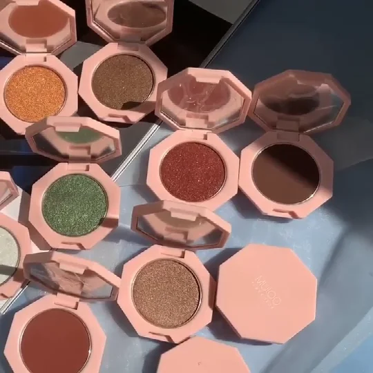 Блестящие тени для макияжа 2019 палитра теней век блестящая поляризационная