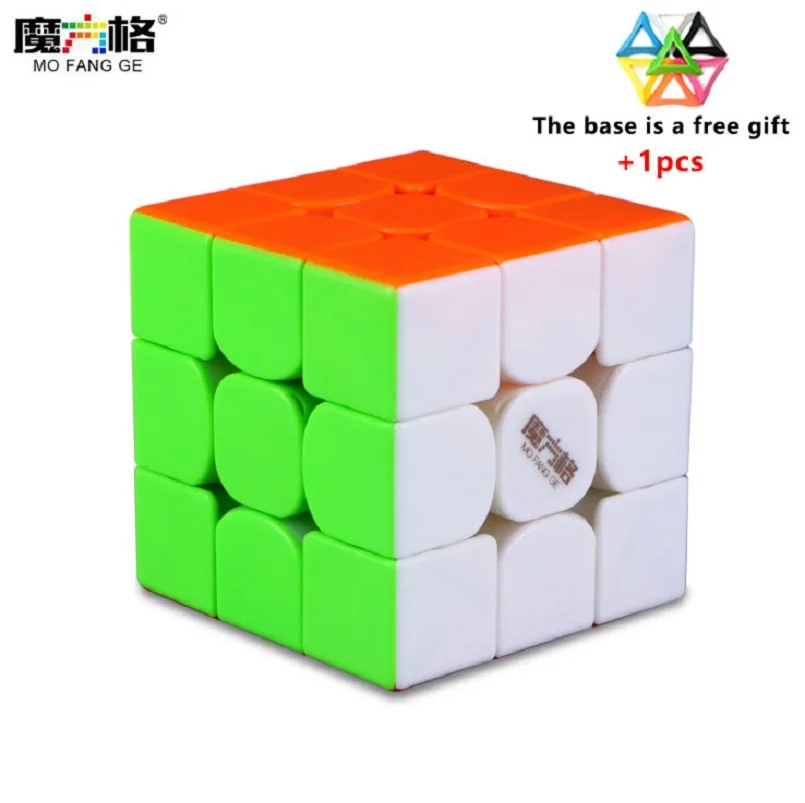 

Mofangge Thunderclap V3 3*3 M Magnetic Cube Black Stickerless white LeiTing Cubo Magico Educational Toy Dropshipping