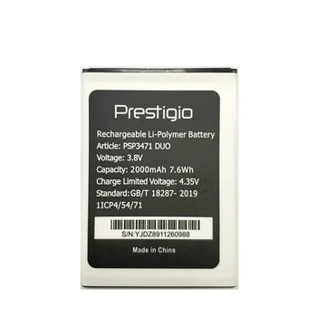 

New PSP3471 DUO Battery For Prestigio Wize Q3 DUO PSP3471 Phone + Tracking Number