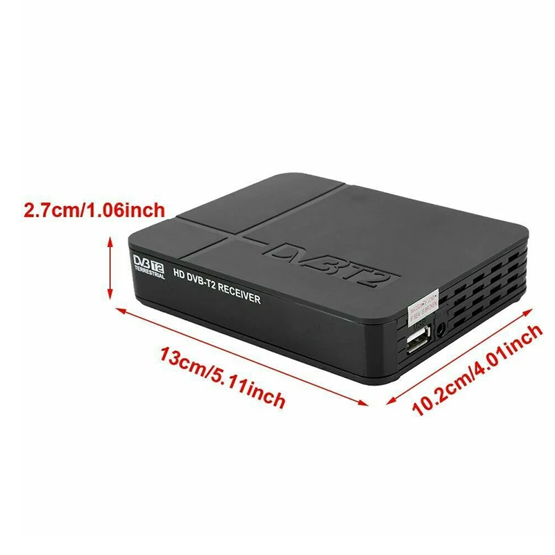 Спутниковый декодер ТВ приемник тюнер DVB-T2 set top tv Box HDMI HD 1080P DVB T2 USB2.0 тюнер ТВ коробок Встроенный Русский Руководство