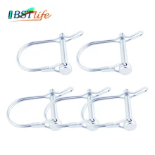 5 шт. пружина углеродистая сталь PTO булавки круглый АРКА Проволока вал замок булавки безопасности муфта контактный фиксатор фермерские трейлеры вагоны газон