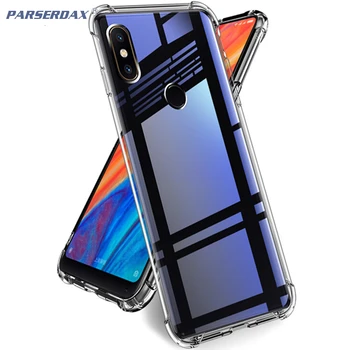 

Clear Protective Heavy Duty TPU Bumper Phone Case For Xiaomi Redmi Note 8 7 6 5 Pro 5A 4 4X Prime Transparent Soft Cover 100Pcs