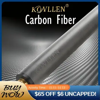 

KONLLEN Carbon Energy Full Carbon Fiber Pool Cue Single Shaft 12.5/12.9mm Stick 8 Teeth Joint Technology Cue Only Carbon Shaft